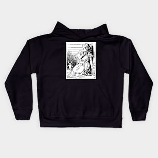 The Rabbit Started Violently Kids Hoodie